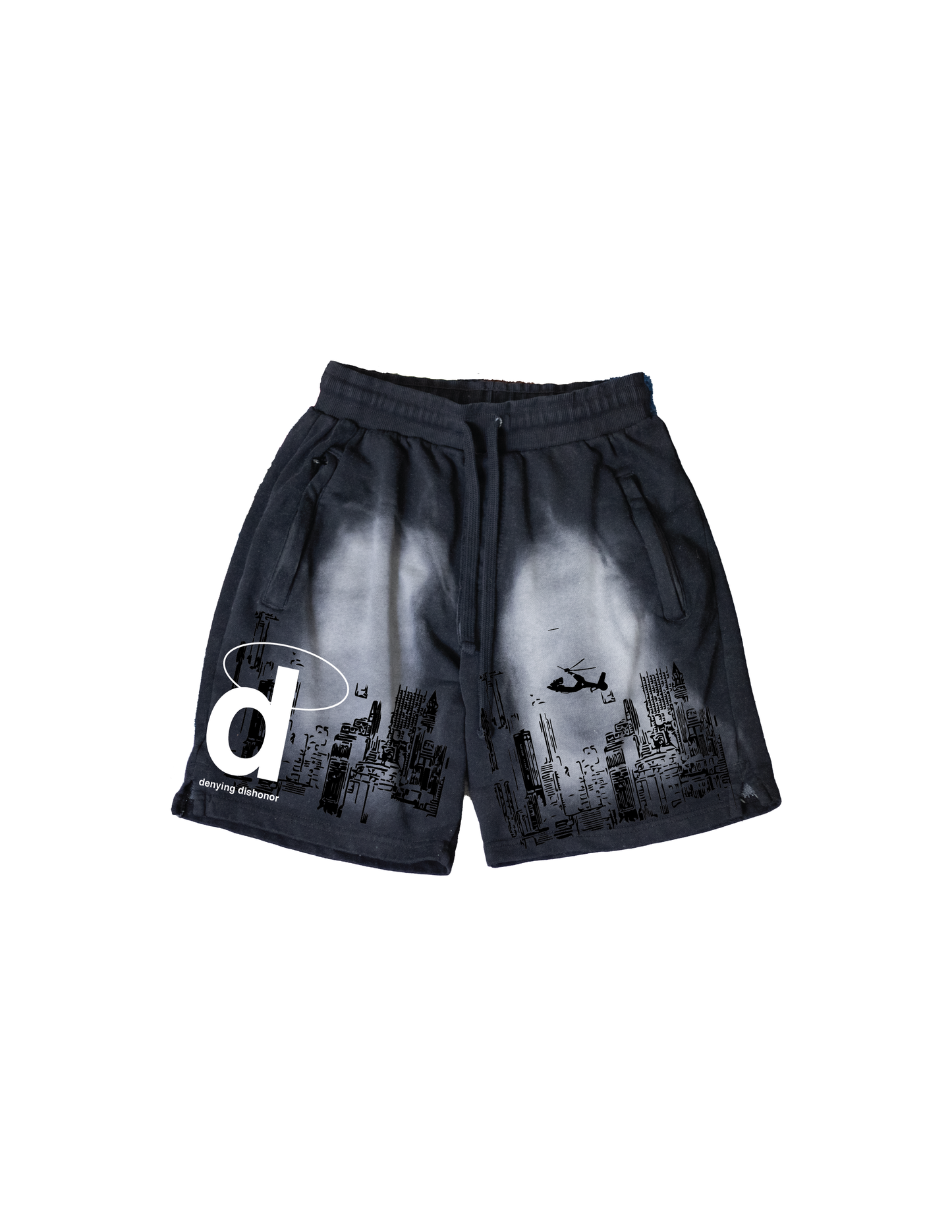 'SKYLINE' SWEAT SHORTS