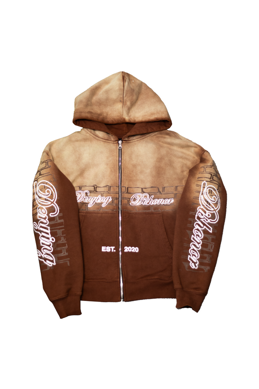 BRICKS ZIP HOODIE