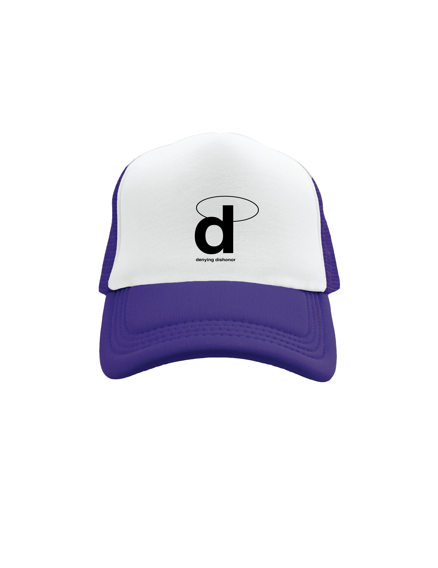 PURPLE ‘Halo’ TRUCKER HAT