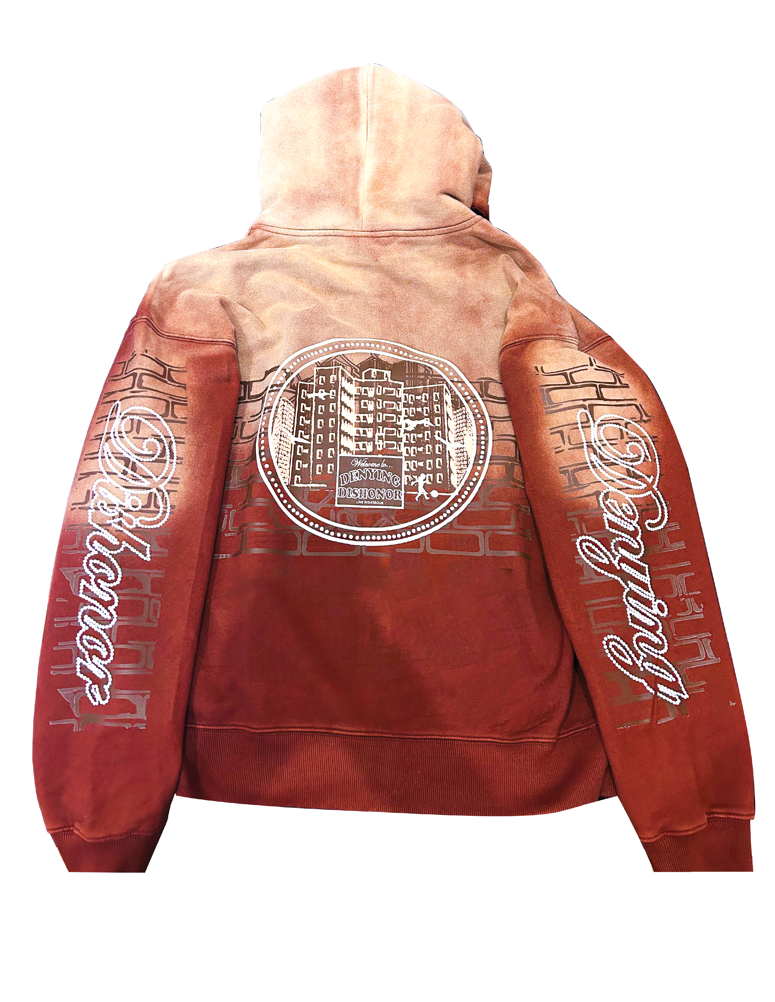 'BRICKS' ZIP-UP HOODIE